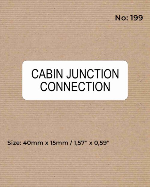 CABIN JUNCTION CONNECTION