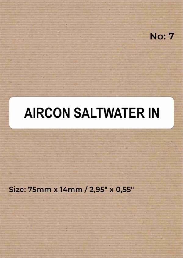 AIRCON SALTWATER IN